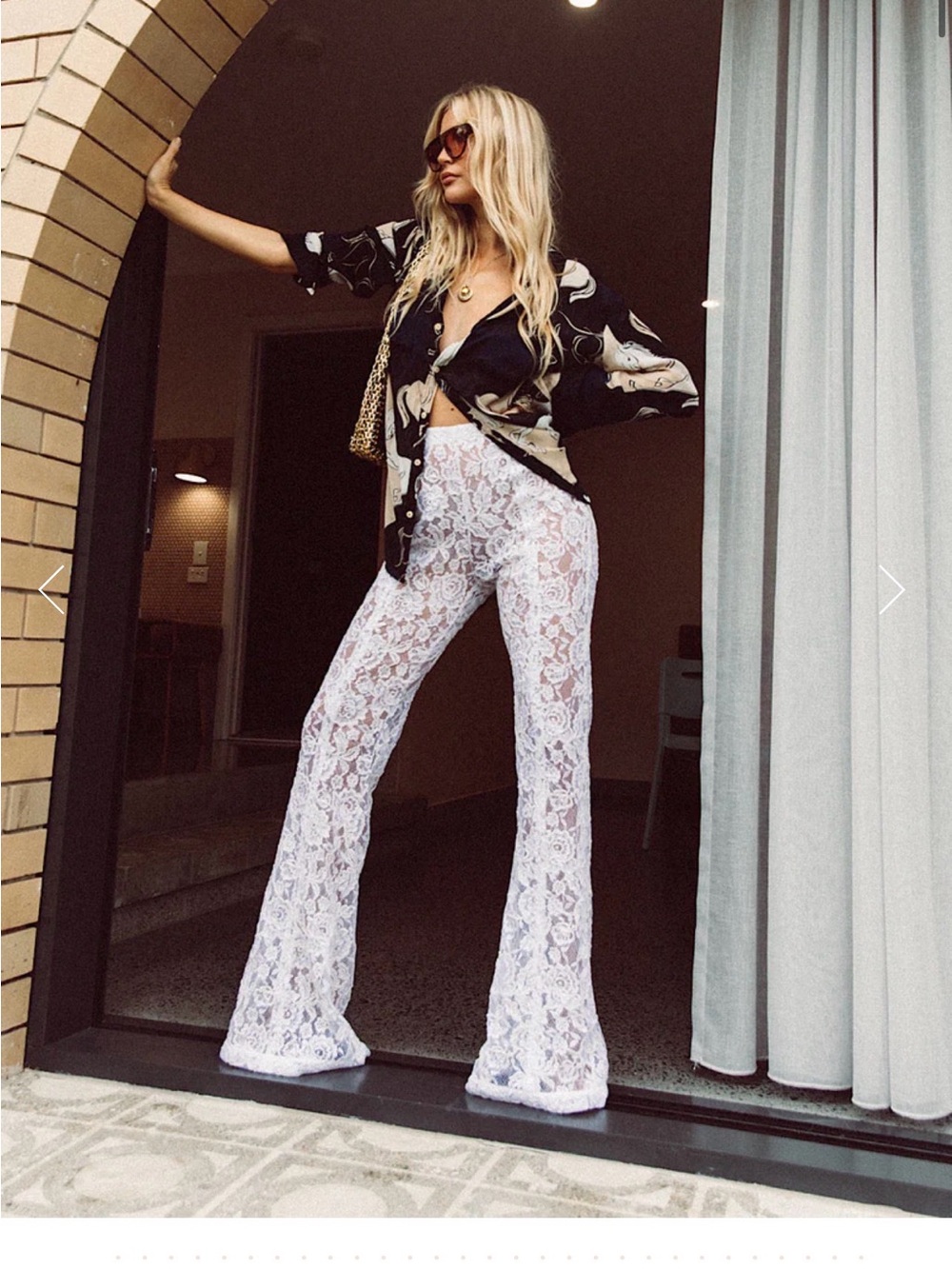 Chasing Unicorns Dancing Days Cord Embroidered Lace Flares 🦄